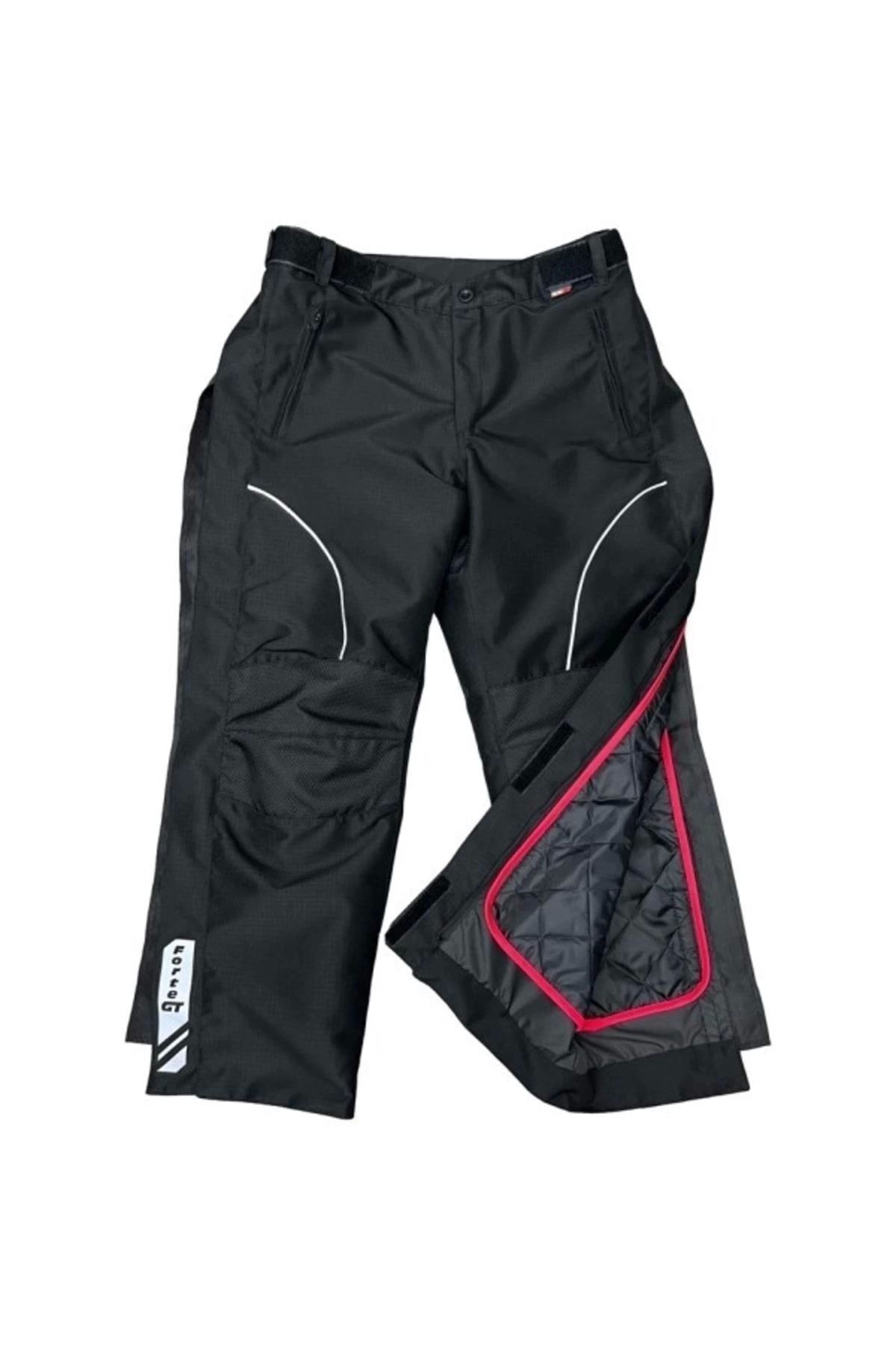 Genel Markalar Forte Gt 1095 Yandan Fermuarlı 4 Mevsim Korumalı Motosiklet Pantolonu 3xl Beden