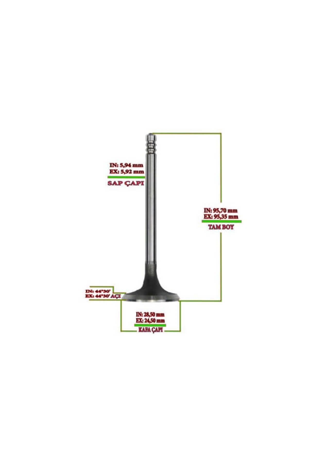 SUPAR 103013112 Subap Inex Std Takım Accent Admıra 3 Cyl Dizel 02-