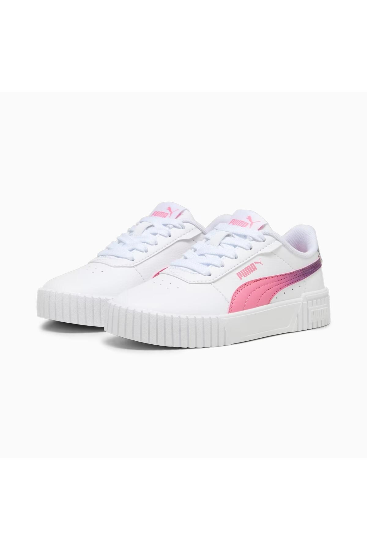 اسنیکر سفید زنانه Carina 2.0 Star Glow Jr کفش ورزشی Puma