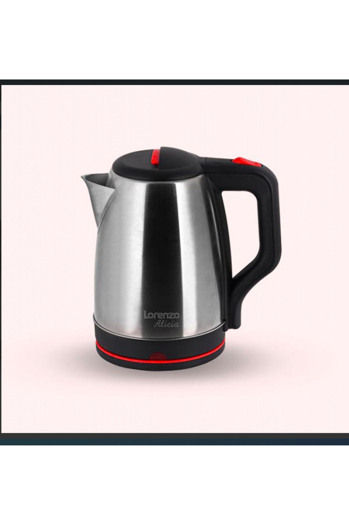 teknotrust ALİCİA İNOX 2.1 LT ÇELİK SU ISITICISI KETTLE KL:6