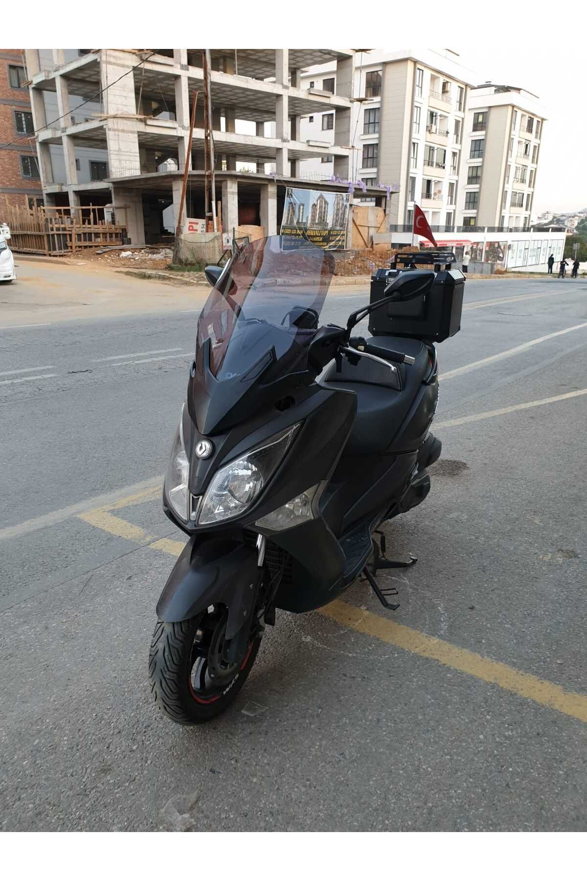 SYM Joymax 250 İ Siperlik Ön Cam 2015 2016 Model 65cm Füme Renkli 4mm APARAT GÖNDERİLMEYECEK