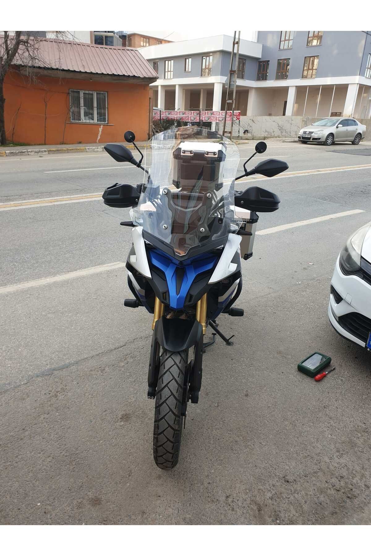 Voge DSX 525 Siperlik Ön Cam 2023-2025 Model 56cm Şeffaf Renkli 4mm