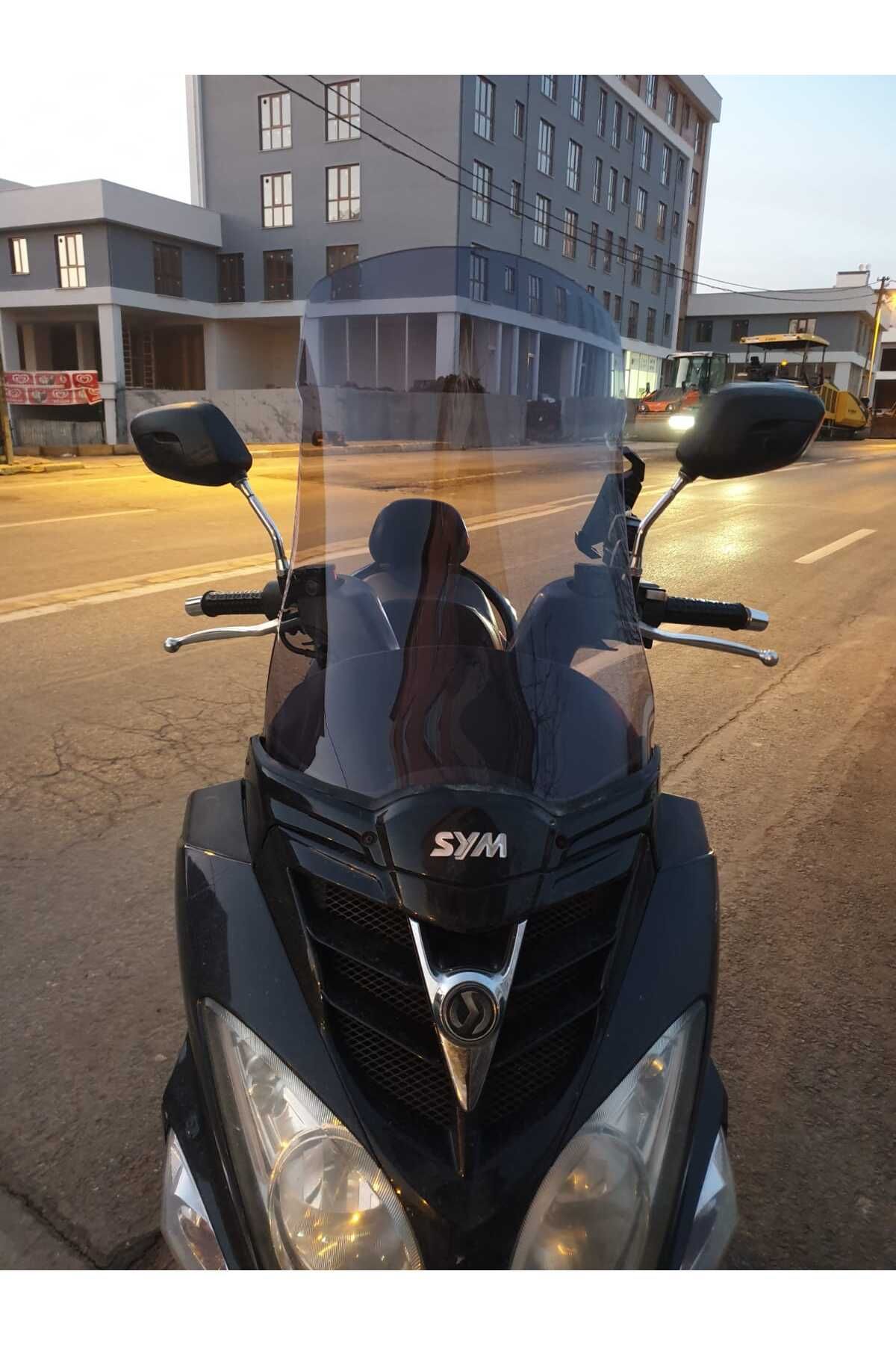 SYM Joyride 200 Siperlik Ön Cam 2009 2018 Model 53cm Füme Renkli 4mm