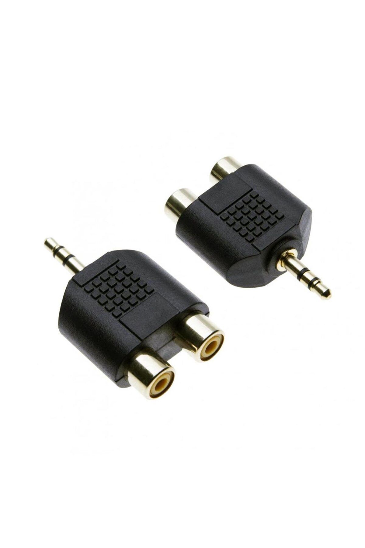 ALKAP Çevirici Jack 3.5Mm Stereo Erkek 2 Rca Dişi