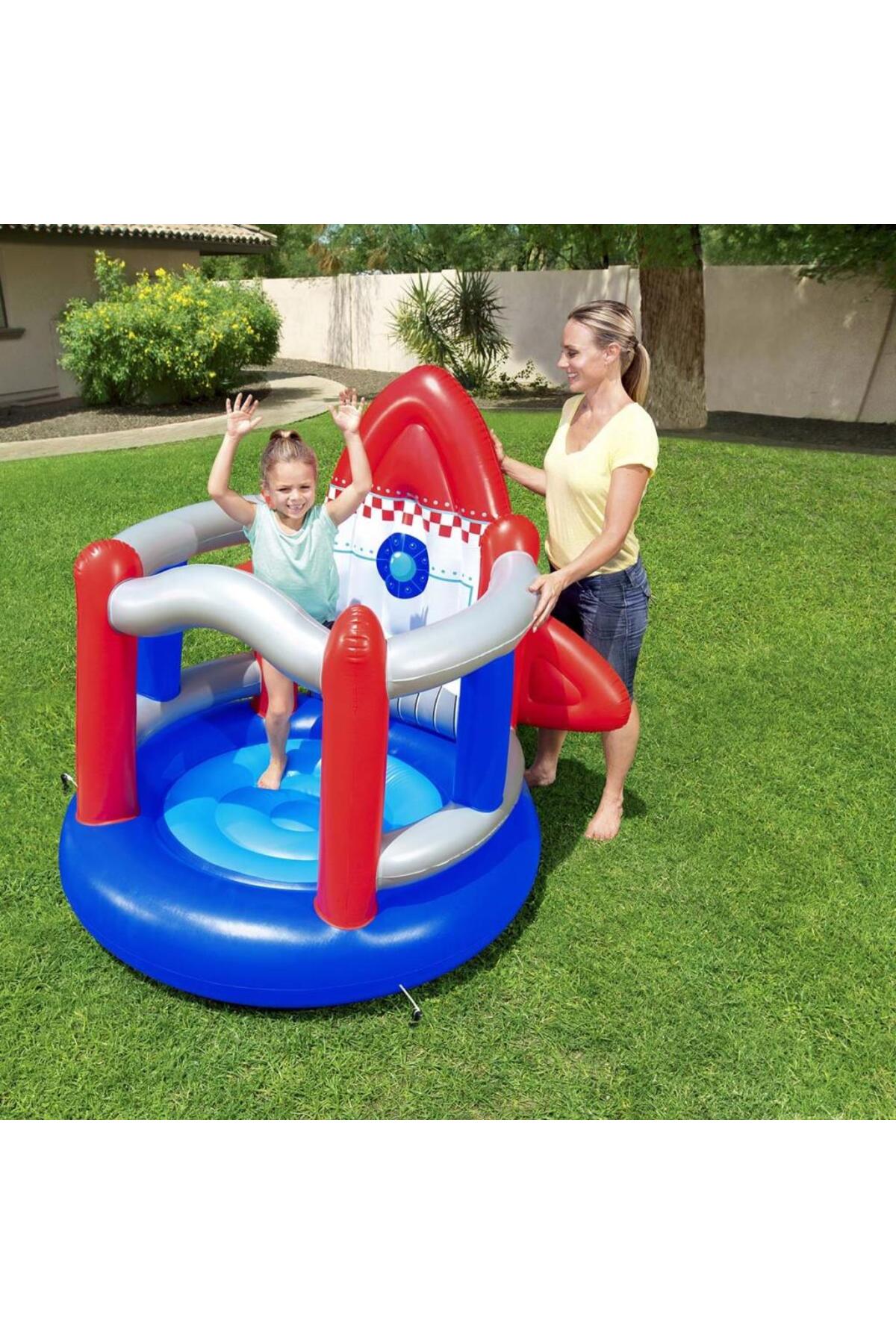 استخر توپ بادی پرش ۱۵۵ × ۱۴۲ × ۱۴۵ سانتی‌متر