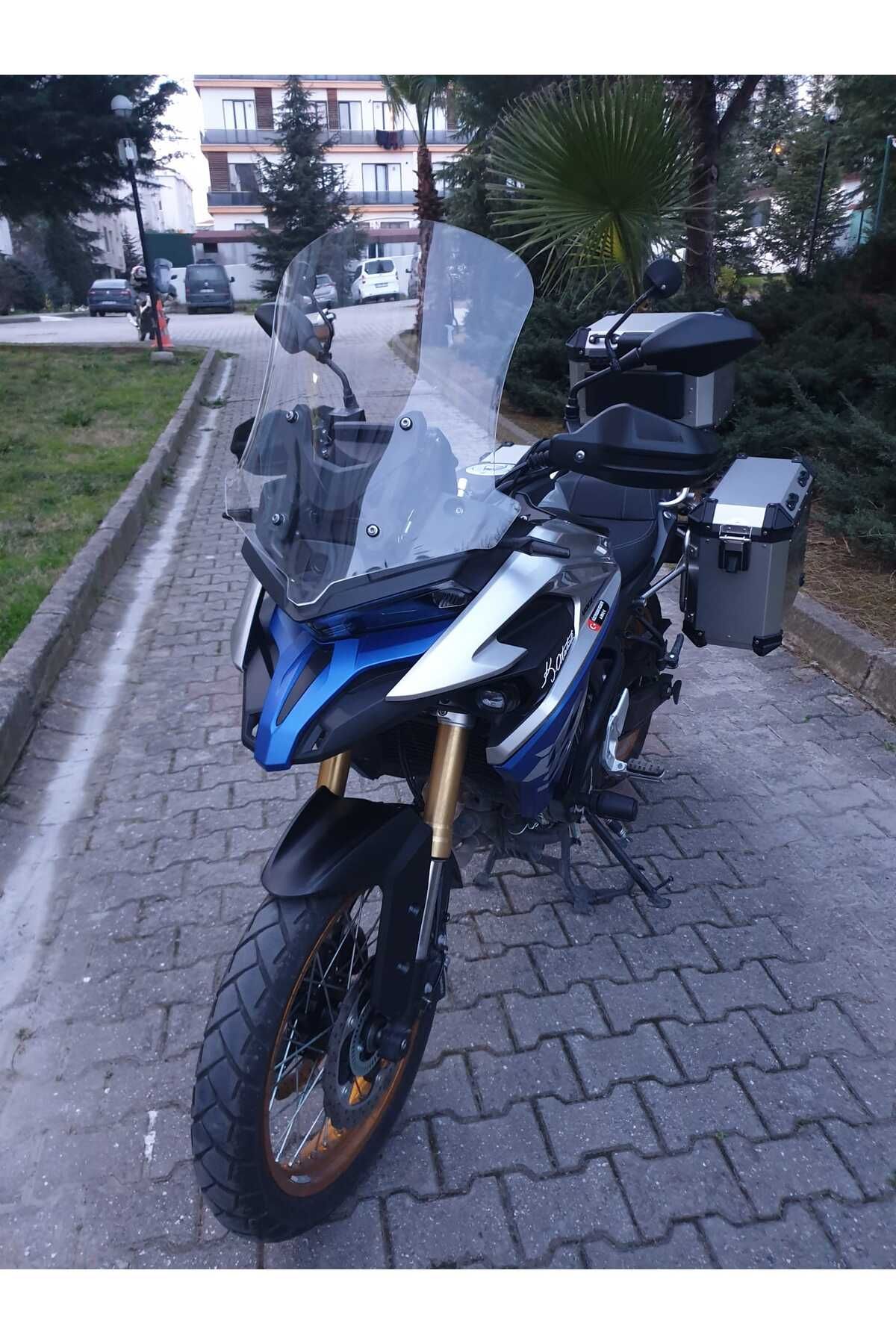 Voge DSX 525 Siperlik Ön Cam 2023-2025 Model 56cm Şeffaf Renkli 4mm