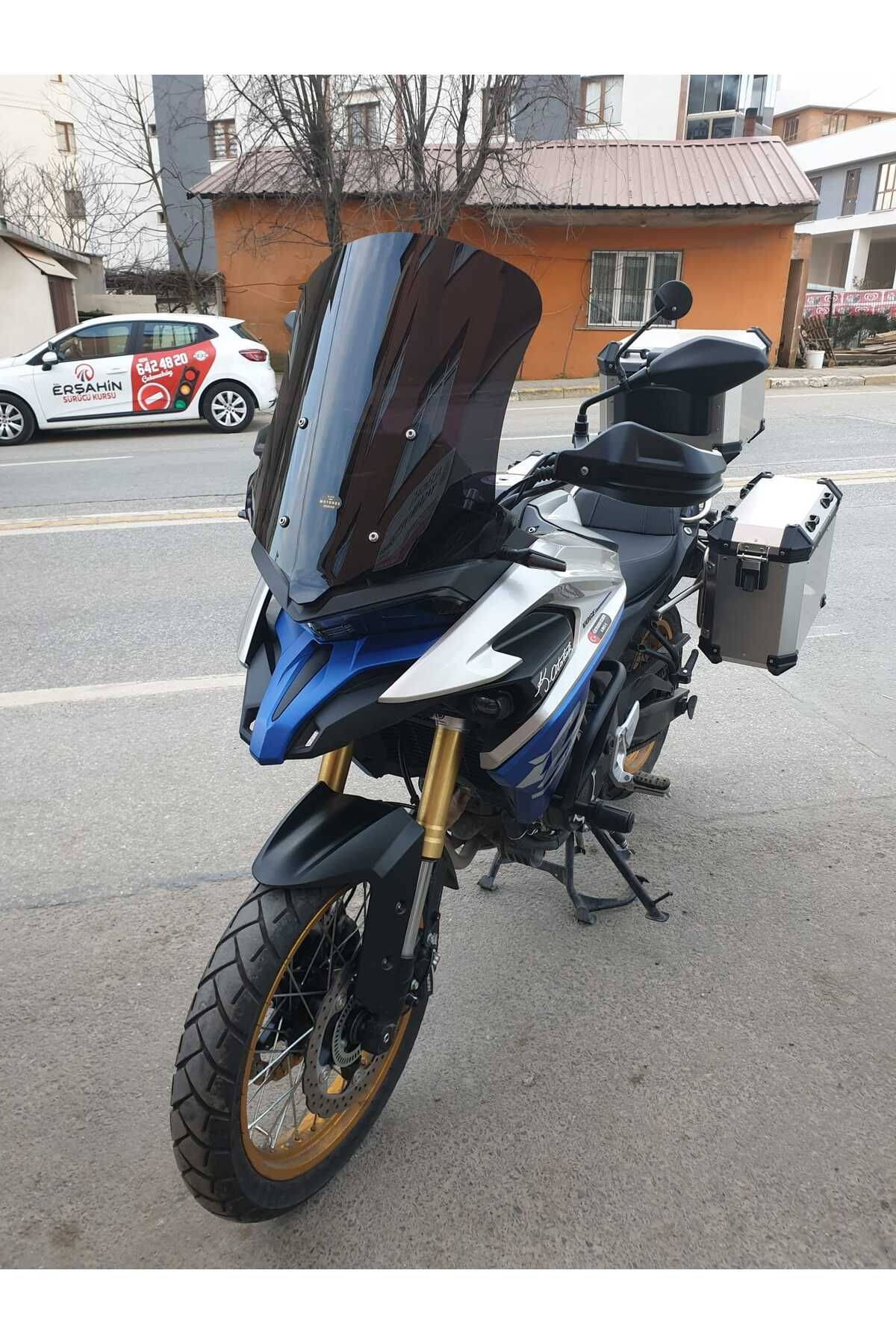 Voge DSX 525 Siperlik Ön Cam 2023-2025 Model 56cm Siyah Renkli 4mm