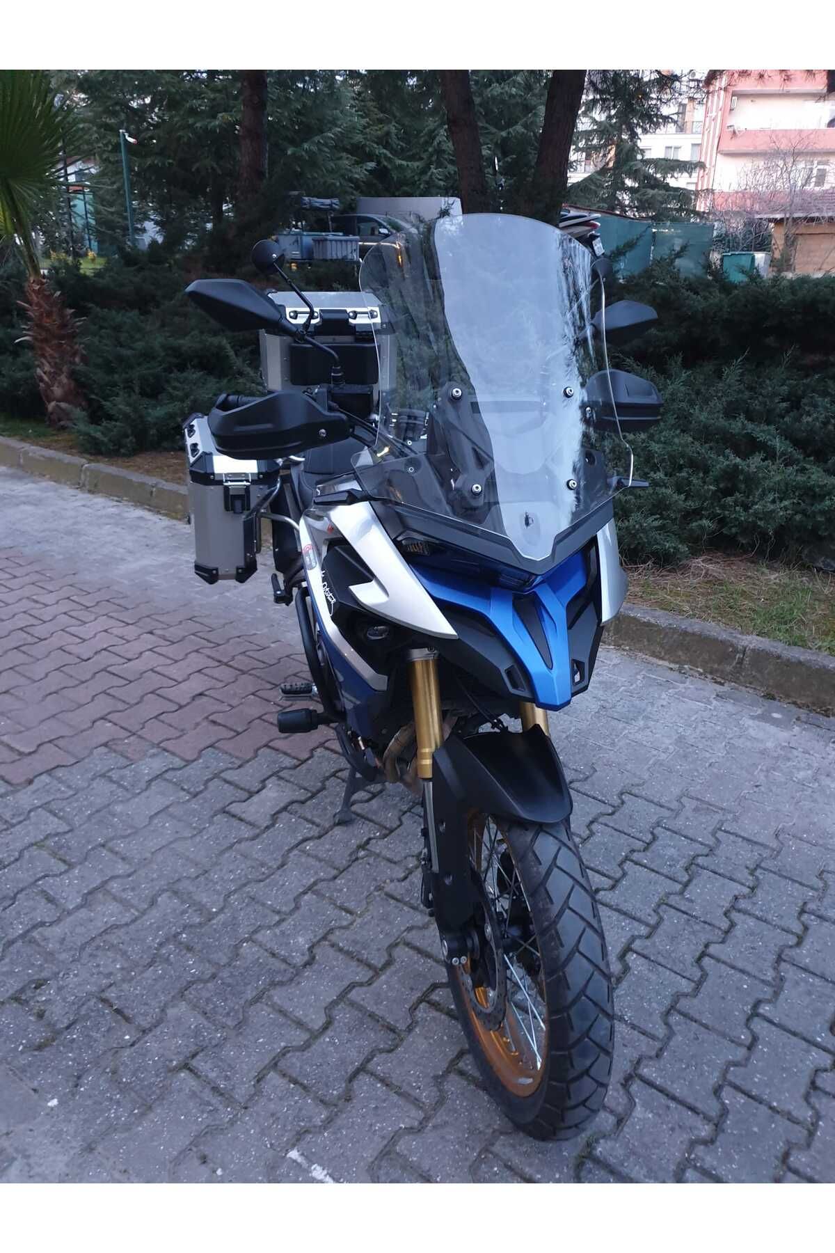 Voge DSX 525 Siperlik Ön Cam 2023-2025 Model 56cm Şeffaf Renkli 4mm