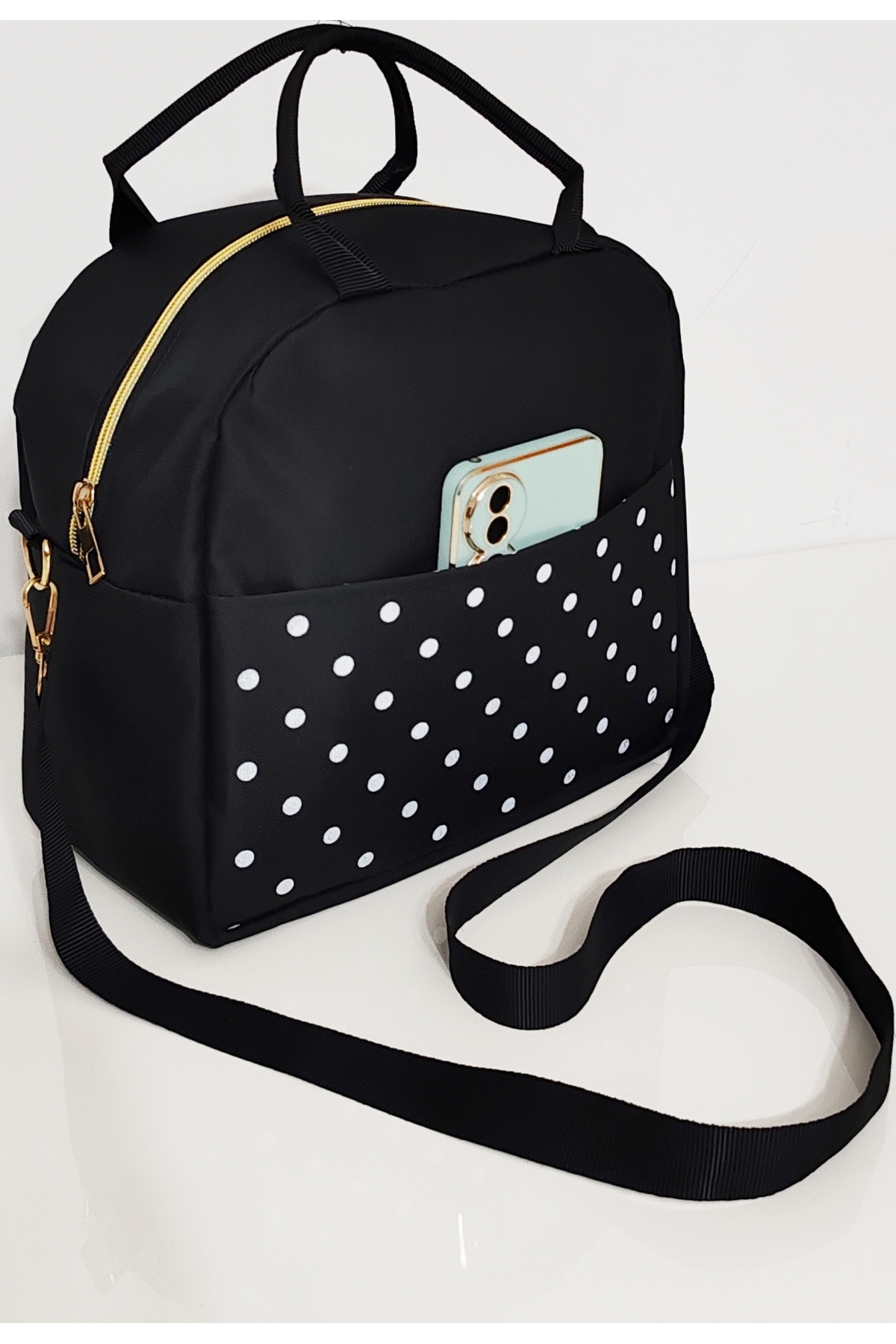 USF Anne Bebek Askılı Taşıma Çantası Isı yalıtımlı Termal Termoslu Yemek, Mama, Beslenme, Gıda Çantası fotoğrafı 7 (önizleme)