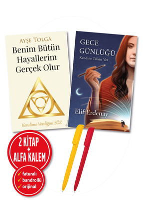 Destek Yayınları Alfa Kalem+Ayşe Tolga(Benim Bütün Hayallerim Gerçek Olur)+El...