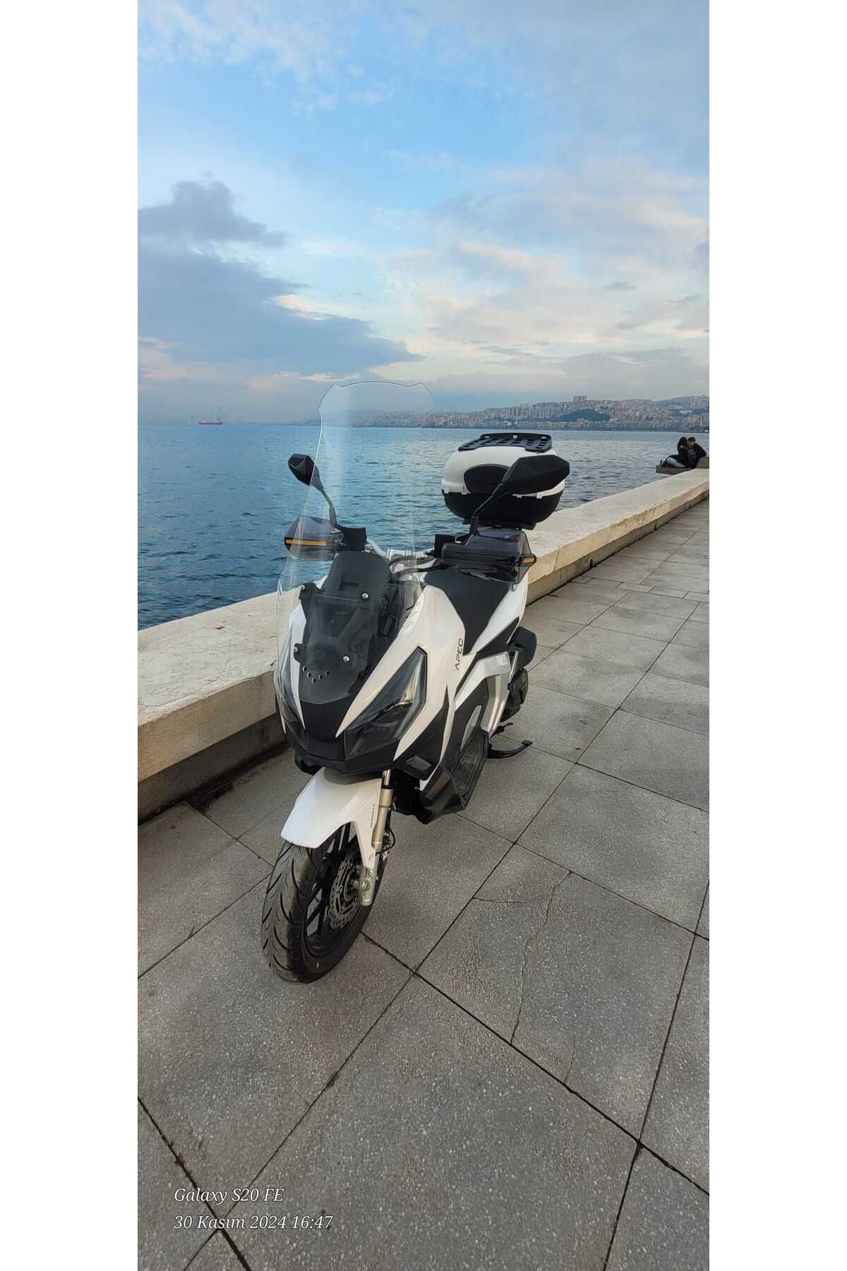 Volta Apec Apx7 Siperlik Ön Cam 2025 Model 75cm şeffaf Renkli 4mm UZUN CAM