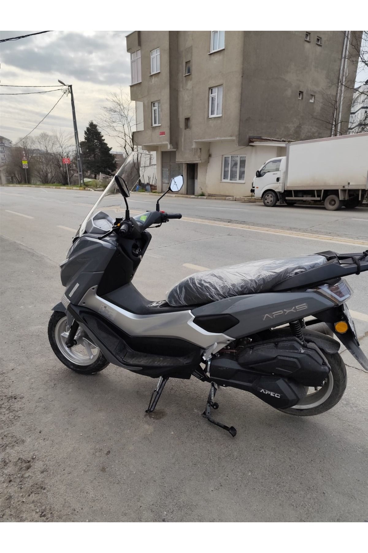 Volta Apec Apx5 Siperlik Ön Cam 2023-2025 Model 78cm şeffaf Renkli 4mm UZUN CAM