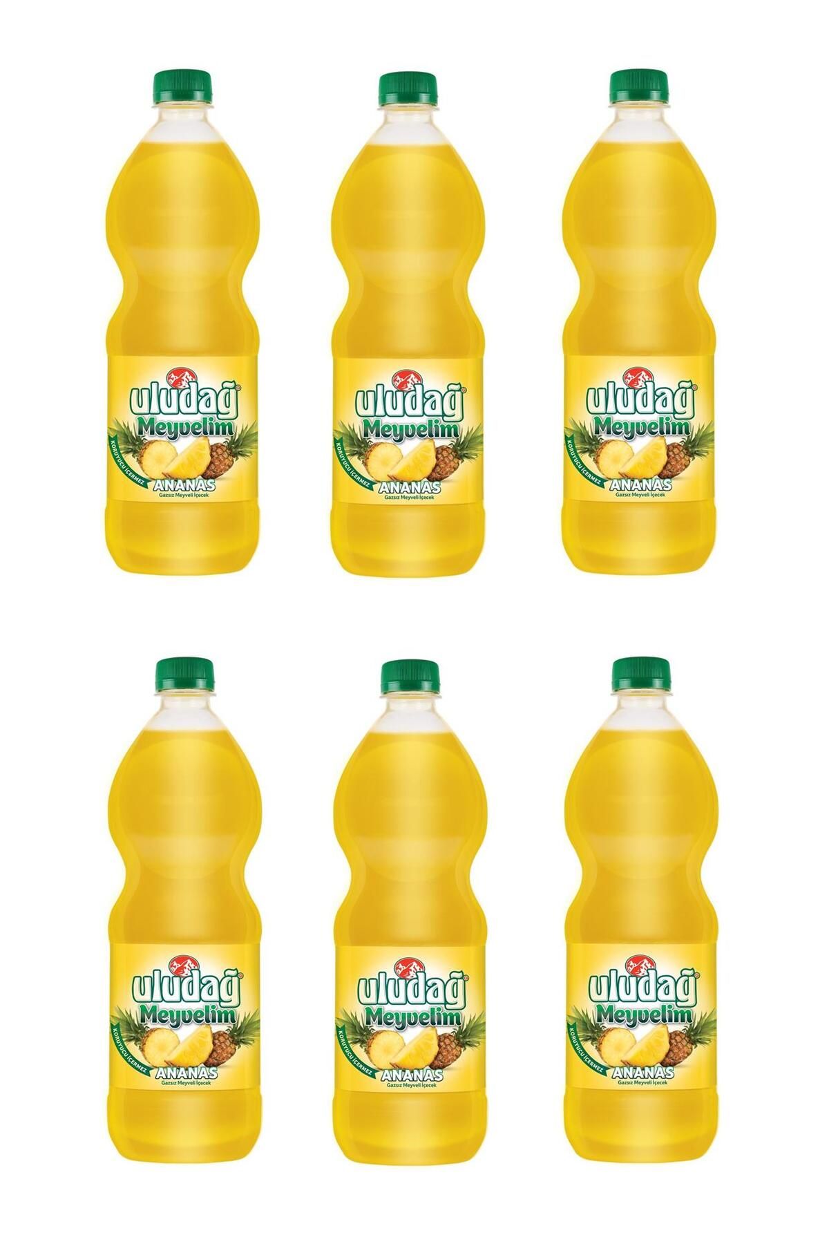 Uludağ Uludağ Meyvelim Ananas 1 Lt X 6 Adet