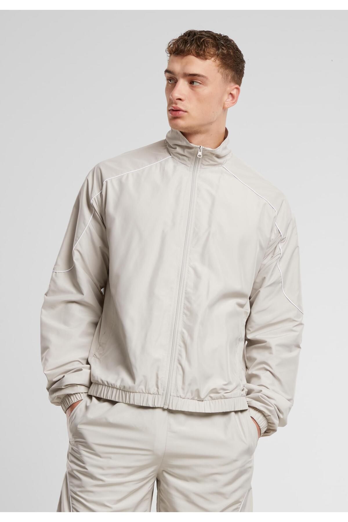 Urban Classics-Piped Panel Trackjacket 3