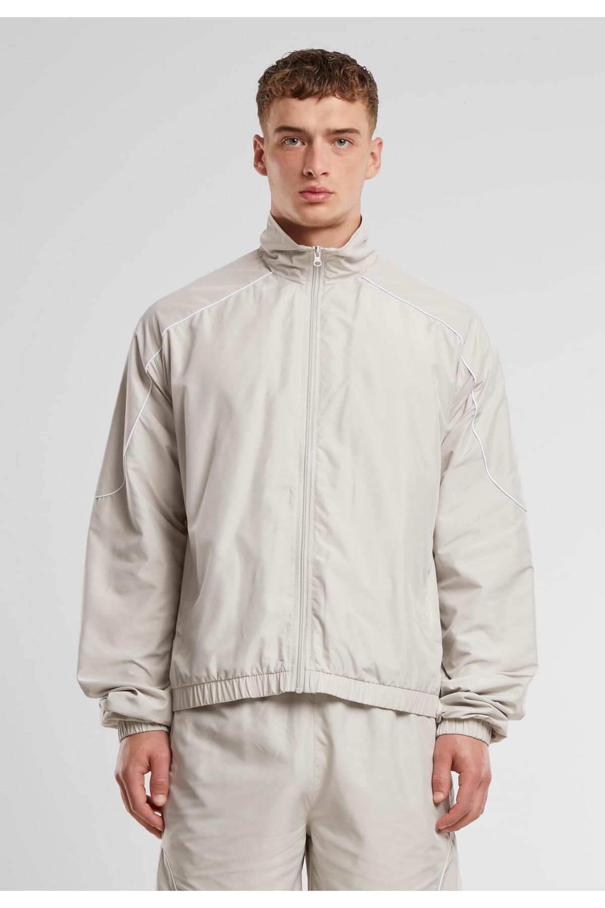 Urban Classics-Piped Panel Trackjacket 5