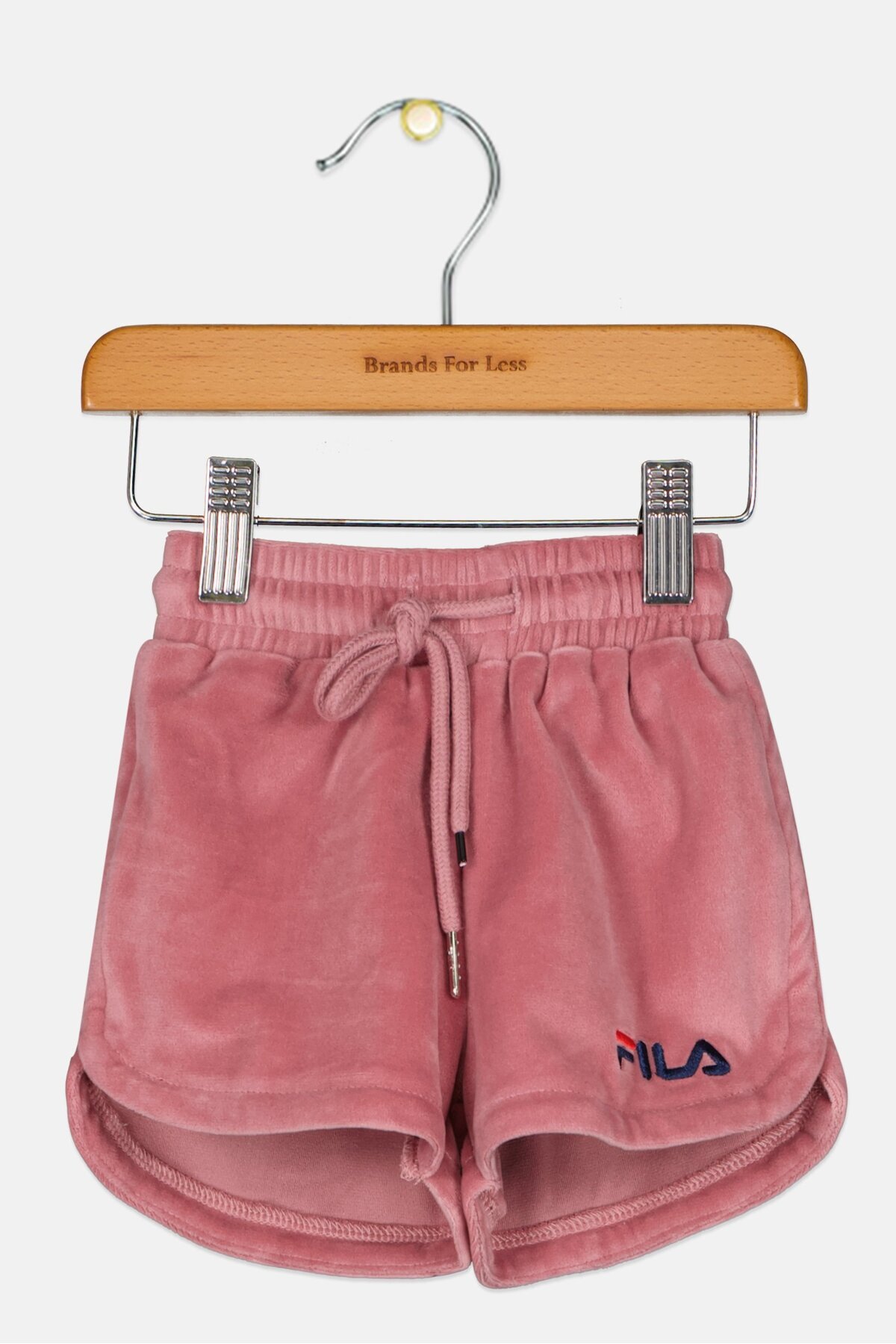 Fila Dusty Pink Girls Toddlers Logo Shorts for Kids price in Saudi