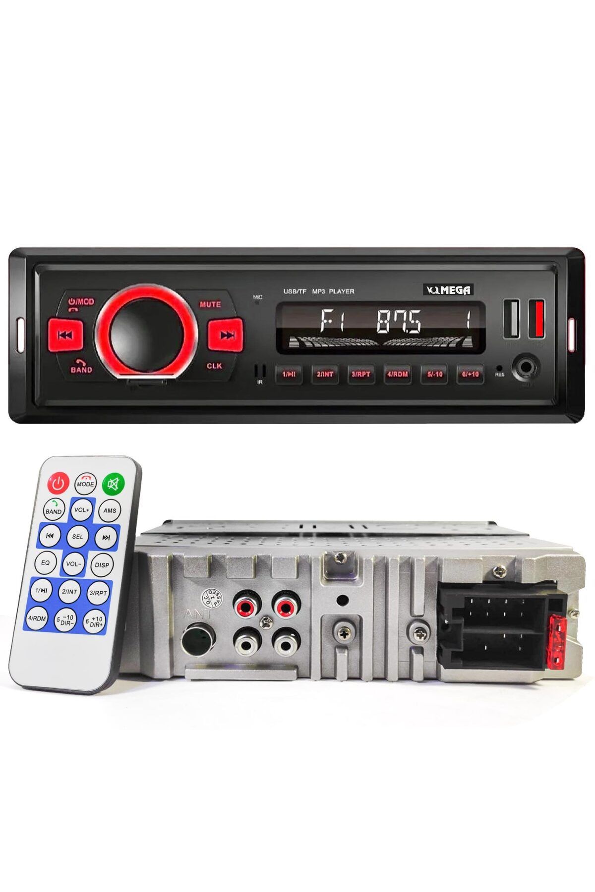 Havenmart MEGA VM-102 Oto Teyp 4X50 Watt Bluetooth 2xUsb Sd Fm Aux