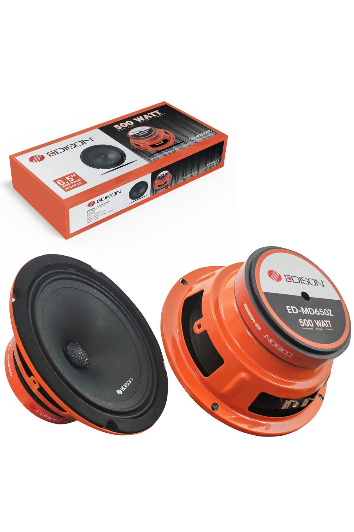 Havenmart EDISON ED-MD65OZ Oto Midrange 16cm 500 Watt (80 Rms) 2 Adet