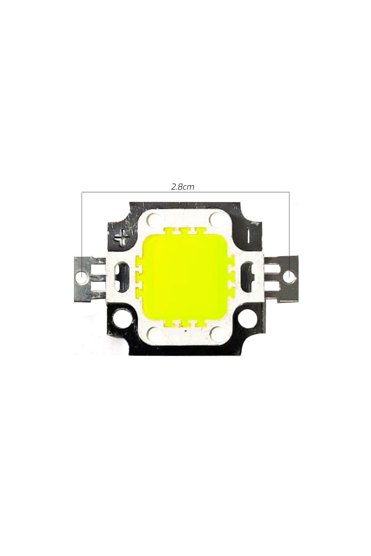 NZM TİCARET Projektör Cob Led Beyaz 12V 10W