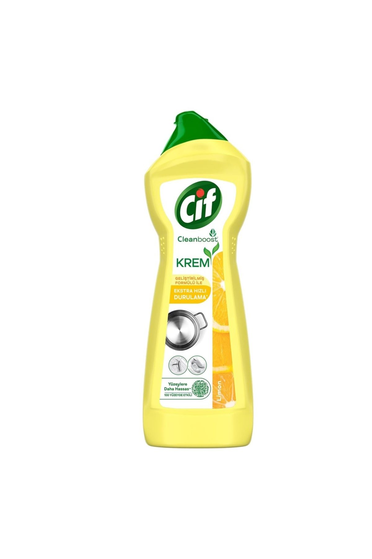 Cif Krem Temizlik Limon 750ml Paket (5 ADET)