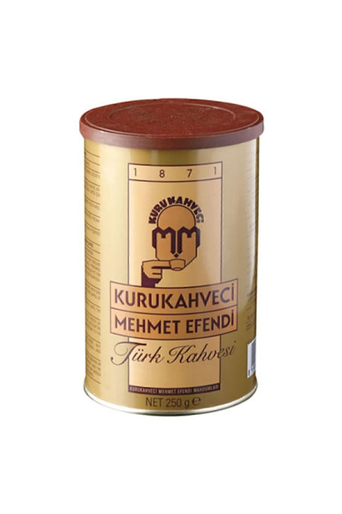 Mehmet Efendi Türk Kahvesi 250gr - Teneke