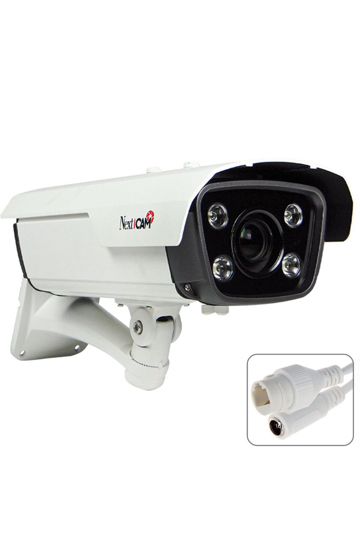 nazeninstoğu NEXTCAM YE-IP20551BVS Poe Ir Bullet Ip Kamera 2mp 3.6mm Harekete Duyarlı Metal Dış Mekan