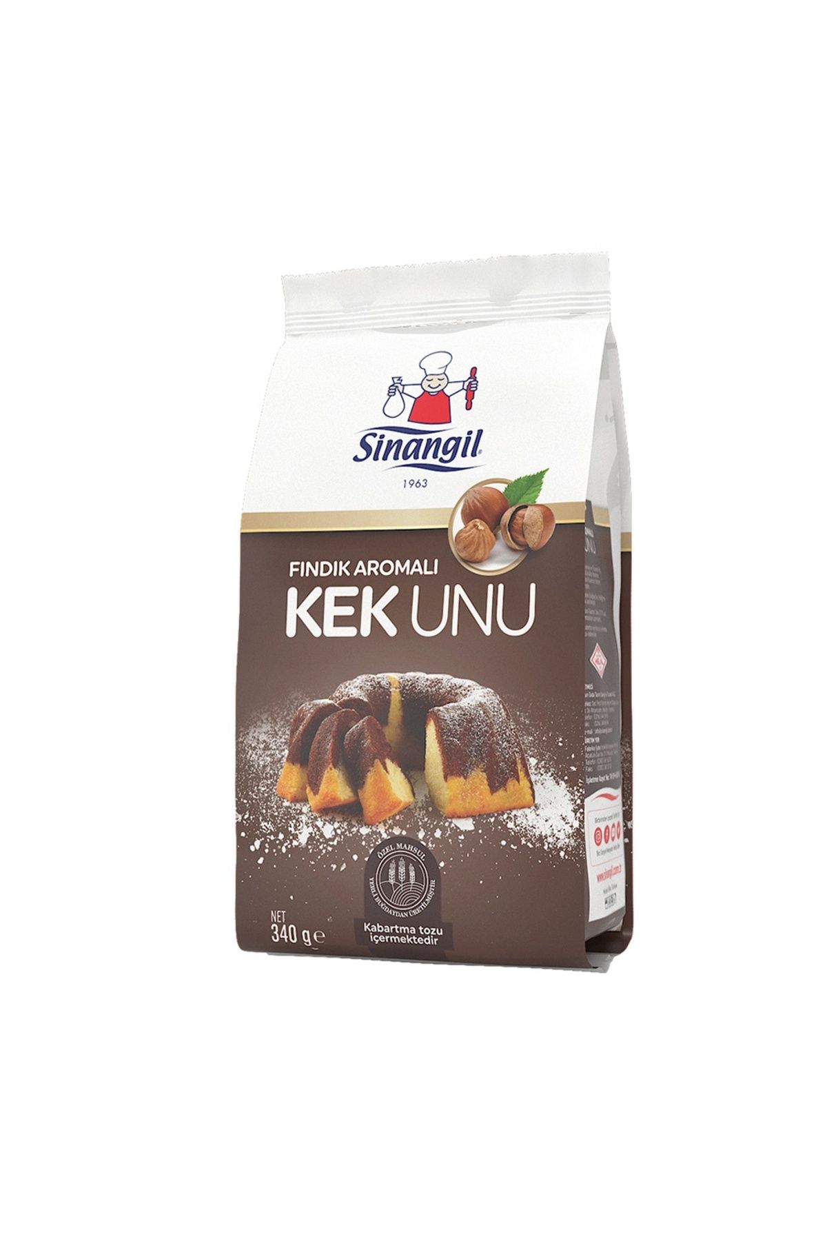 Sinangil Bp Kekun Fındıklı 340 gr Paket (3 ADET)