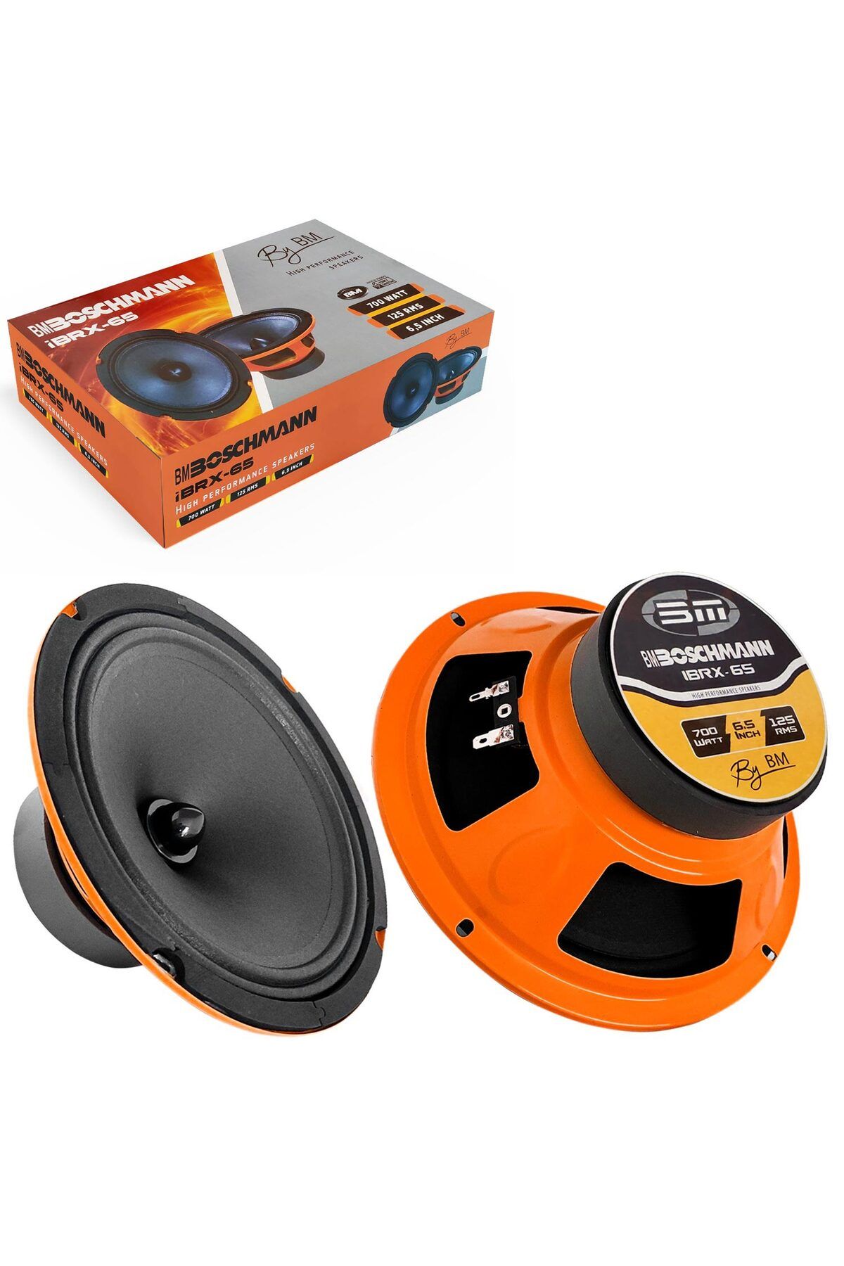 Havenmart BOSCHMANN İBRX-65 Oto Midrange 16cm 700 Watt (125 Rms) 2 Adet