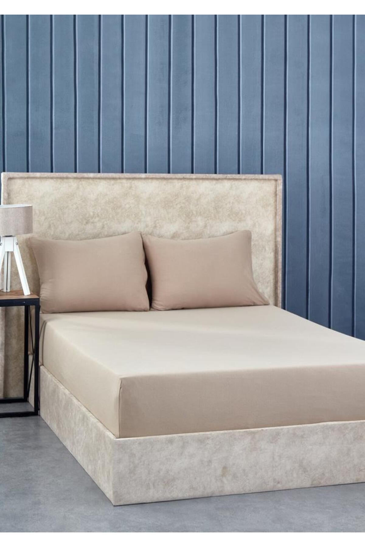 مجموعه ملافه کتان نسیورلد مدل باکس، تکنفره ۱۰۰×۲۰۰