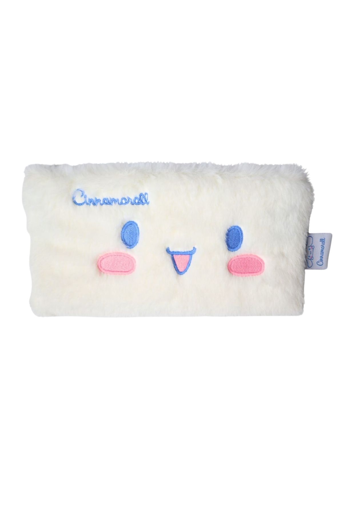 WİGGLE-Cinnamoroll Soft Plush Hairy - Children's Pencil Case with Zipper and Strap 1