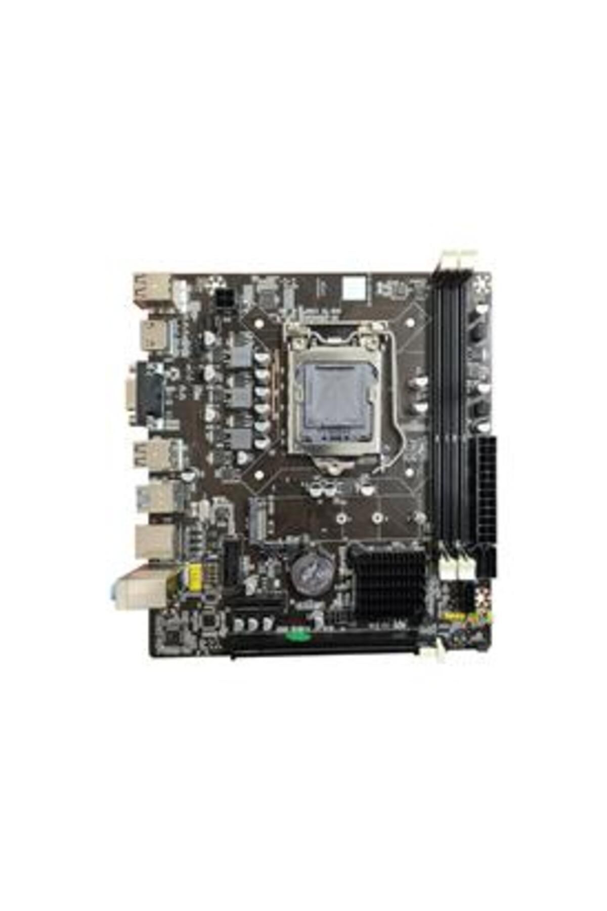 TURBOX-B75(H61) 1155P Ddr3 Audio Glan Hdmi/Vga Sata3 Usb3.0 Matx 1
