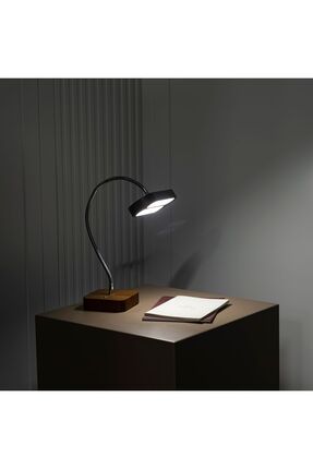 LAMBAM SOLARIX DİMMERLİ ŞARJLI  AHŞAP MASA LAMBASI