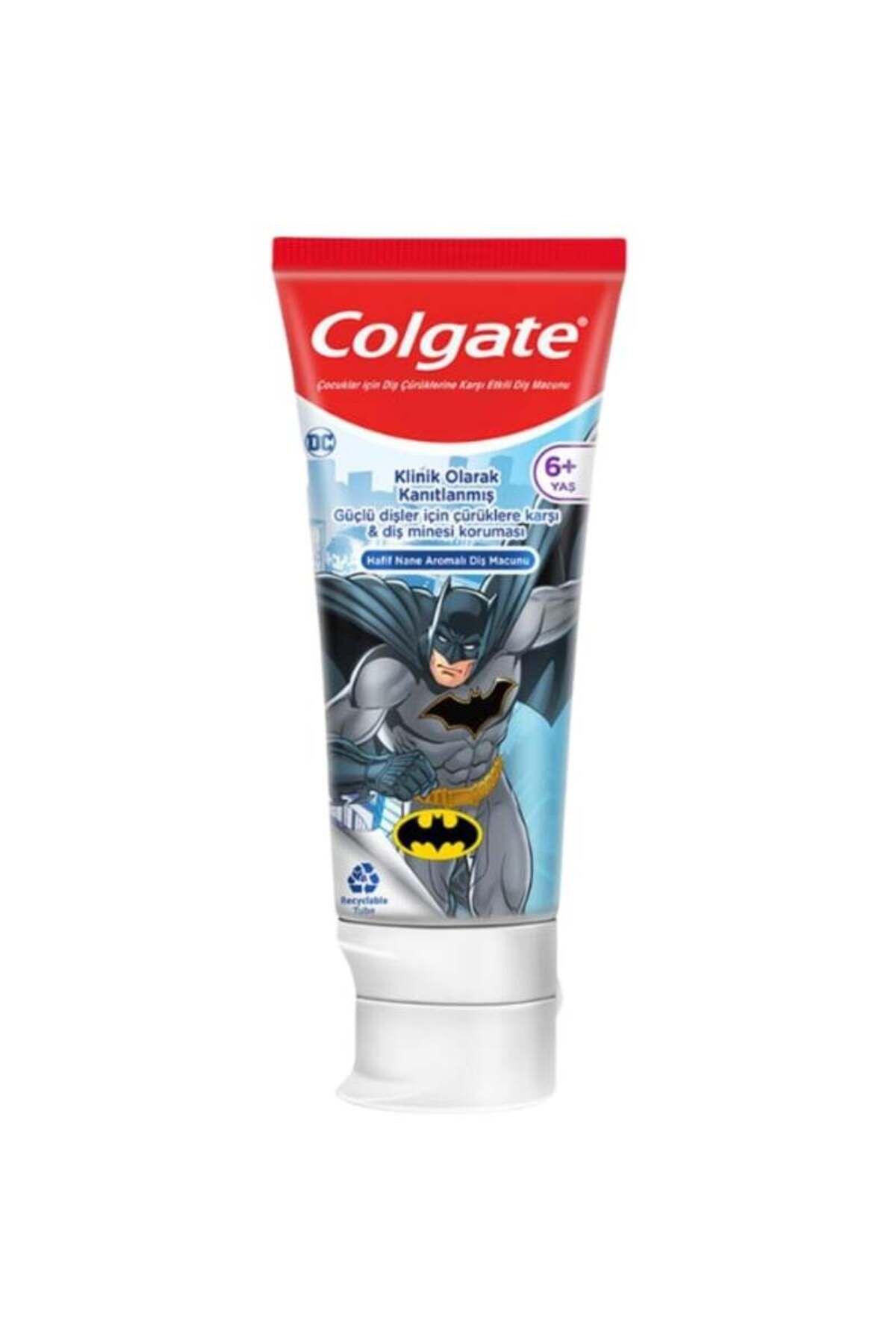 خمیر دندان کودکان Colgate Age 6+ با طعم نعناع ملایم 75 میلی لیتر