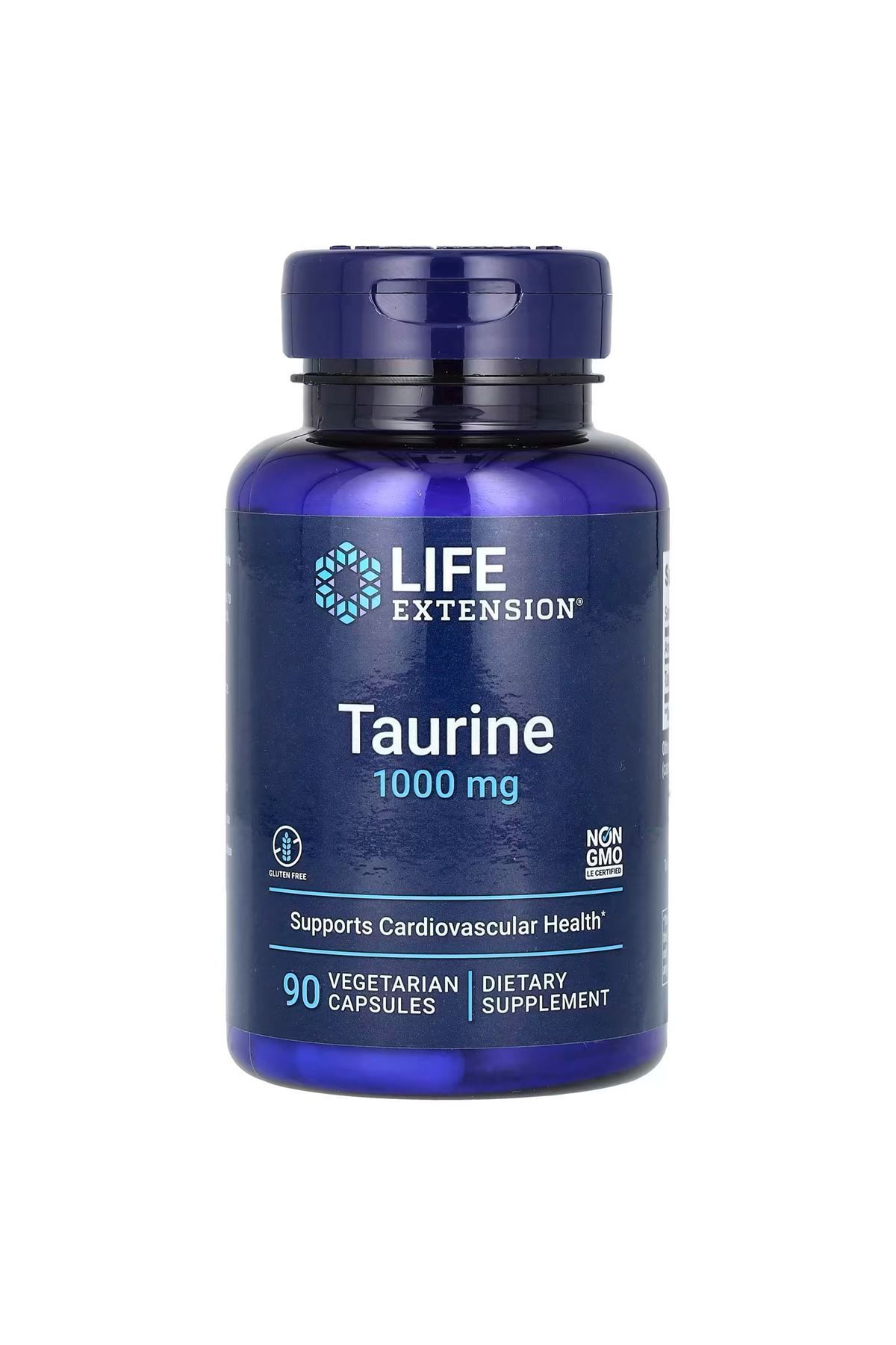 Life Extension Taurine 1000 mg 90 Kapsül Vegetarian Capsules