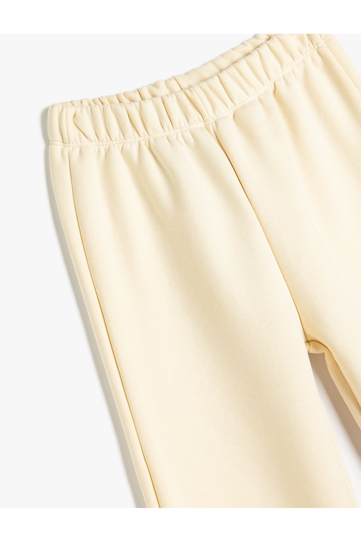 Koton-Elastic Waist Raster Basic Jogger Sweatpants 3