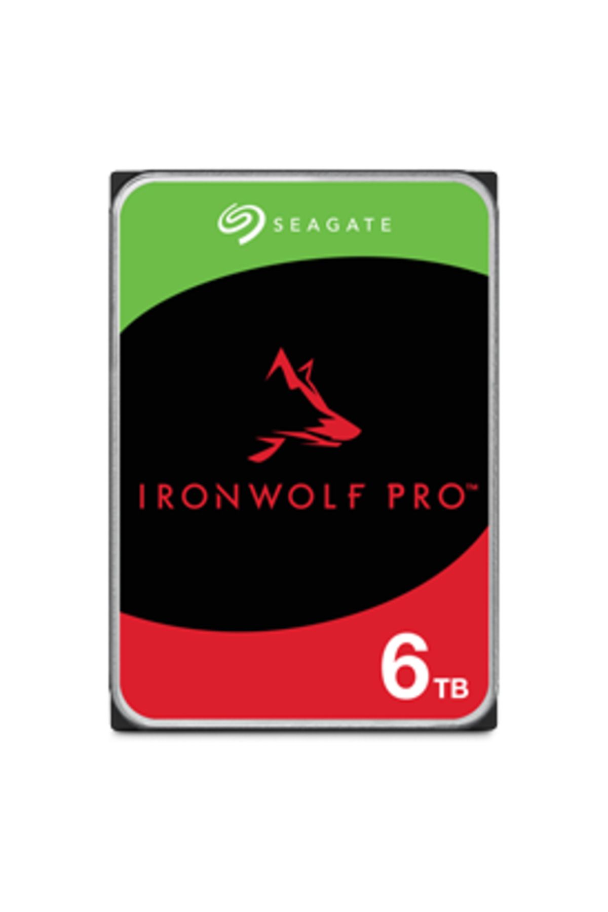 Seagate IRONWOLF PRO 6 TB 7200RPM 256MB SATA3 550TB/Y RV NAS (ST6000NT001)