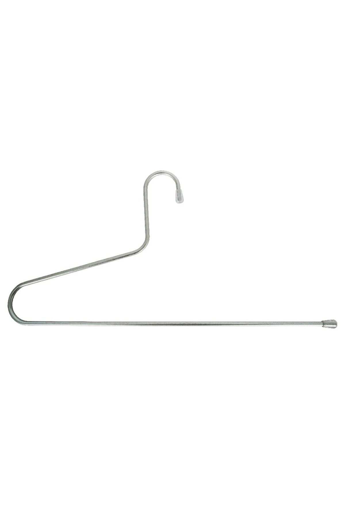MG HOME 1 Buc. Pantaloni Model Simpli Crom - Cu Detaliu Metalic Pentru Dulap, Umerase Haine Eșarfă Ținută Batista - One Size