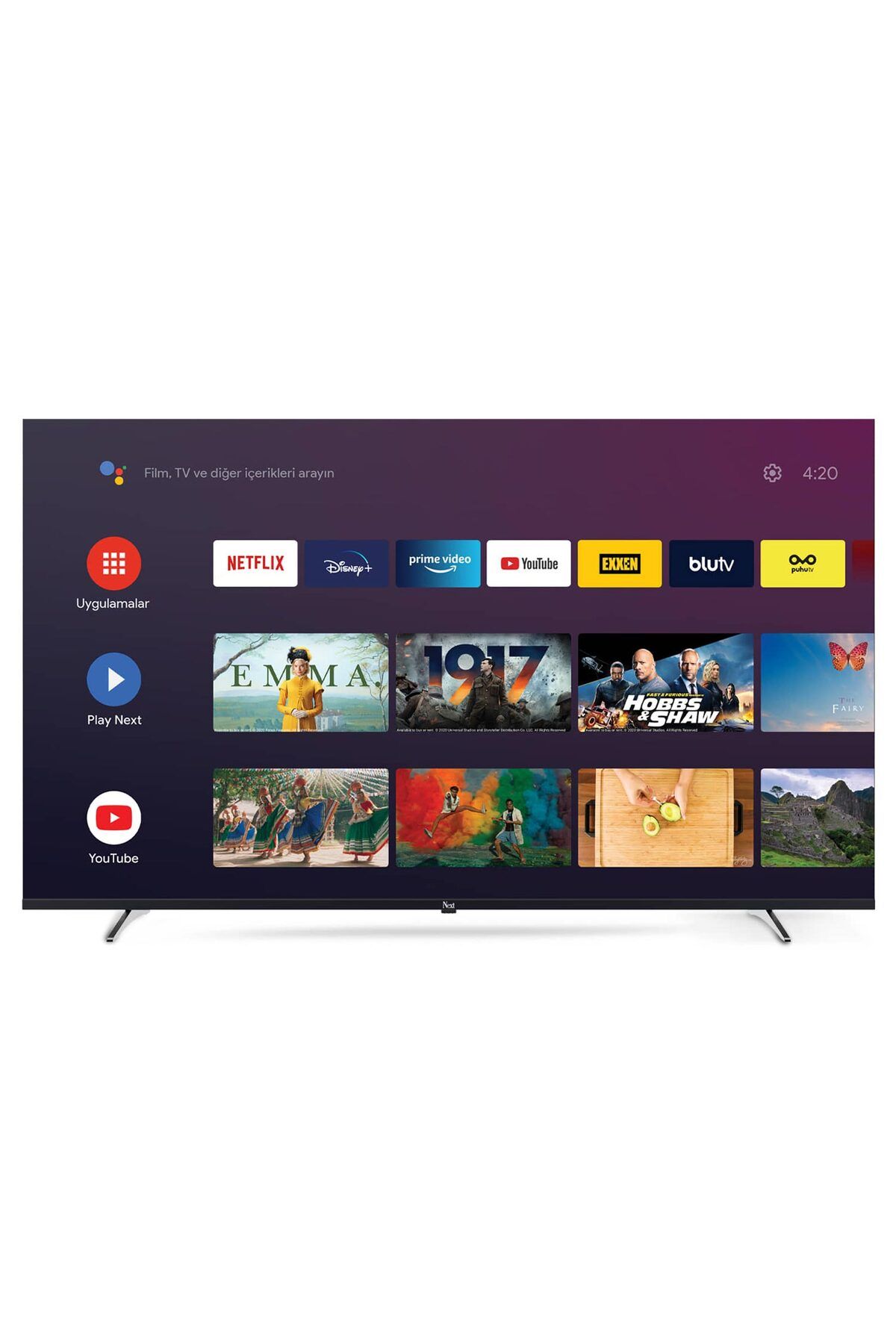 MAGNESİA 65020gfsg5-4k Televizyon Led Tv 65 Inç 165 Ekran Android Uhd 4k Uydulu