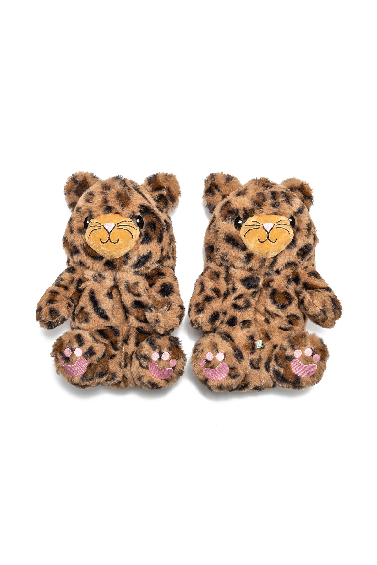 Twigy Pako Kadın Hayvanlı Panduf Leopar 36/41 görsel 3