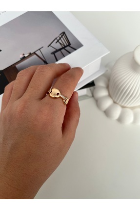 Home Çelik Düğme Model Zirkon Taşlı Yüzük