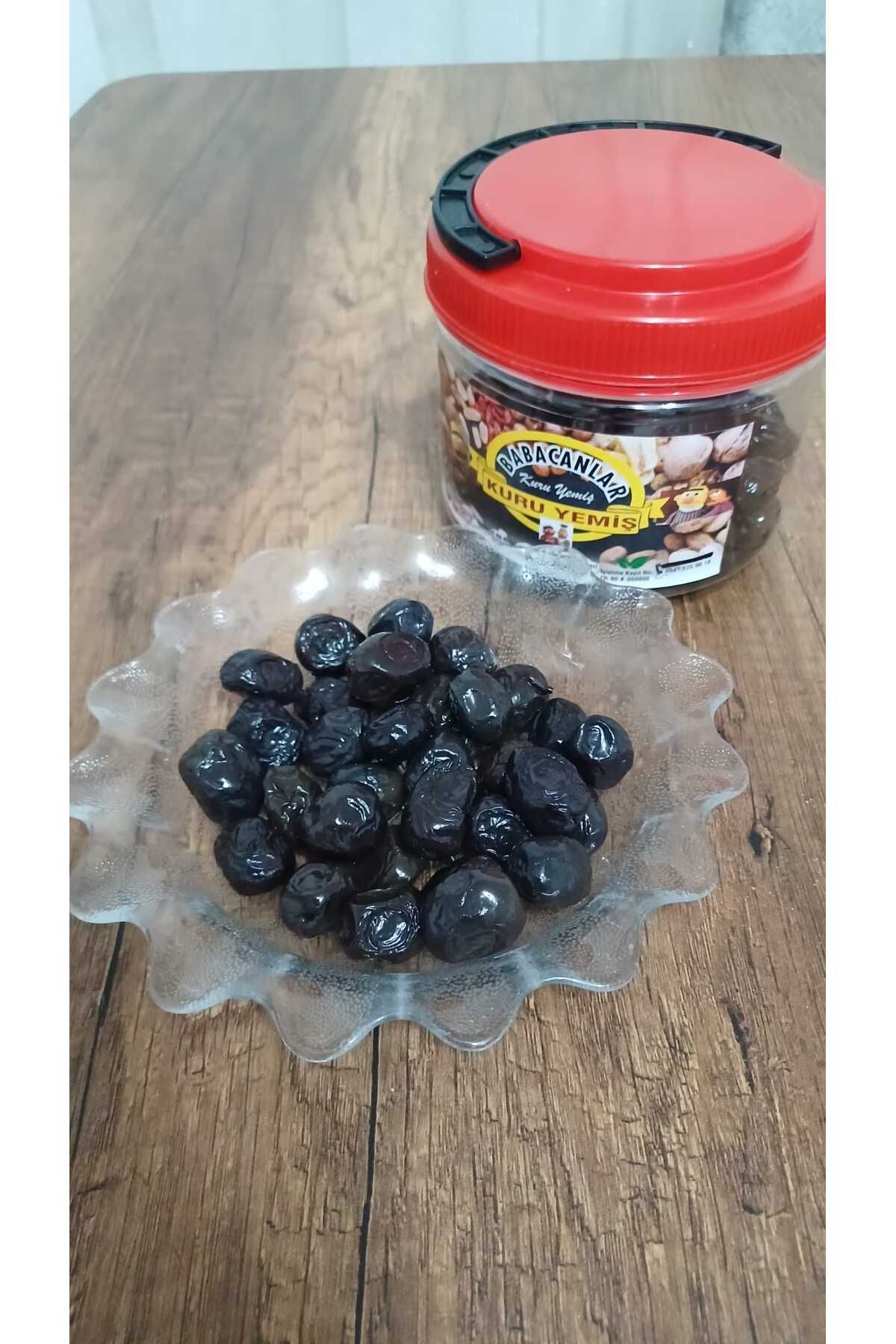 babacanlar Hatay Yöresel %100 Doğal Küçük çekirdekli, etli Siyah Zeytin(Köy Attun)-250gr