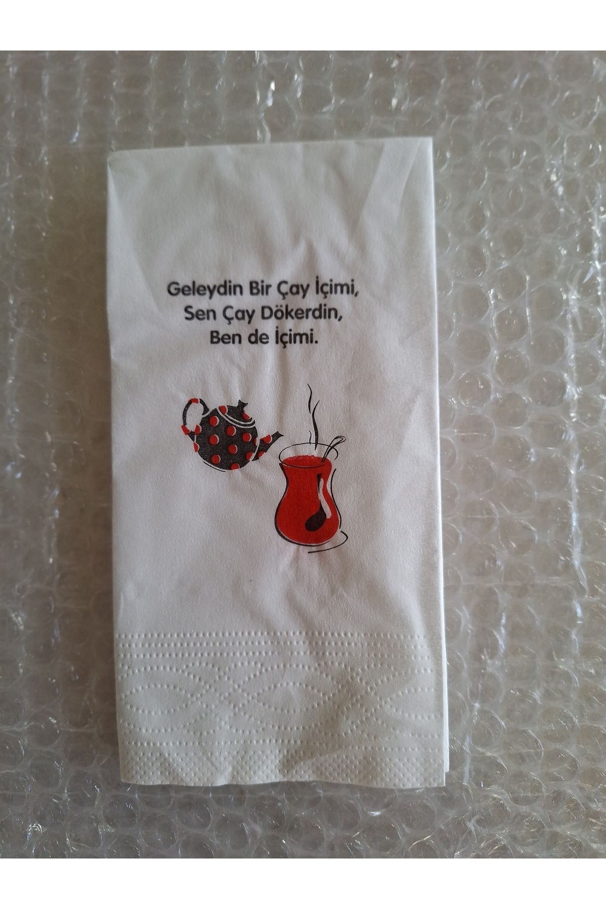 YAKUT-Double Layer Talking Napkin Written Presentation Napkin (Pack of 50) 1