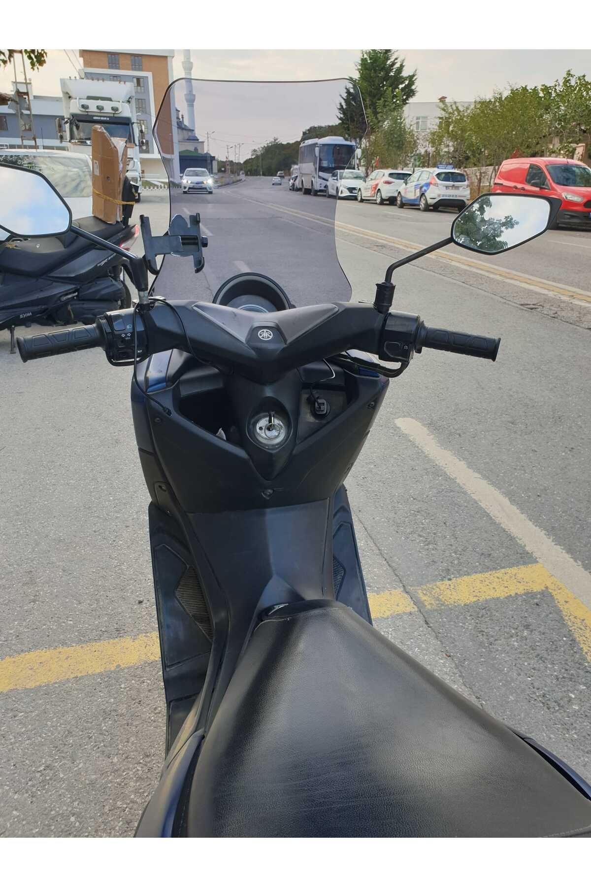 Yamaha Nmax Siperlik Ön Cam 2015 2020 Model 69cm Füme Renkli 4mm