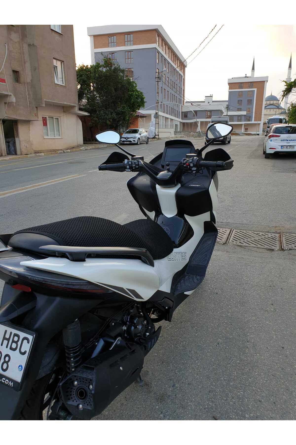 Zontes 350 E Siperlik Ön Cam 2022-2023 Model 70cm Şeffaf Renkli 4mm