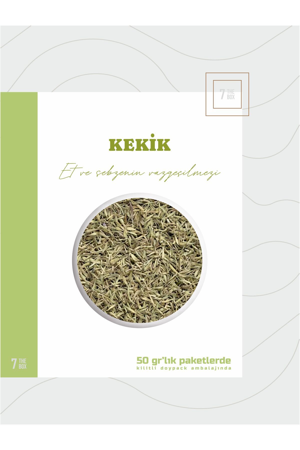 4MEVSİM Kekik 50gr | Et ve Sebze Yemeklerinin Vazgeçilmez Baharatı | Taze ve Aromatik