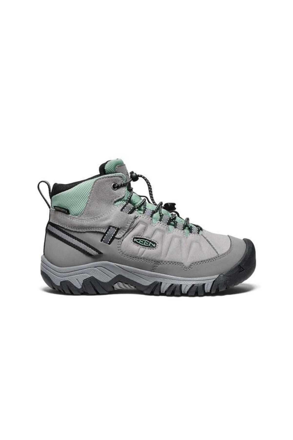 Keen 1029562 Targhee IV Mid WP Alloy/Granite Green Kadın Outdoor Bot