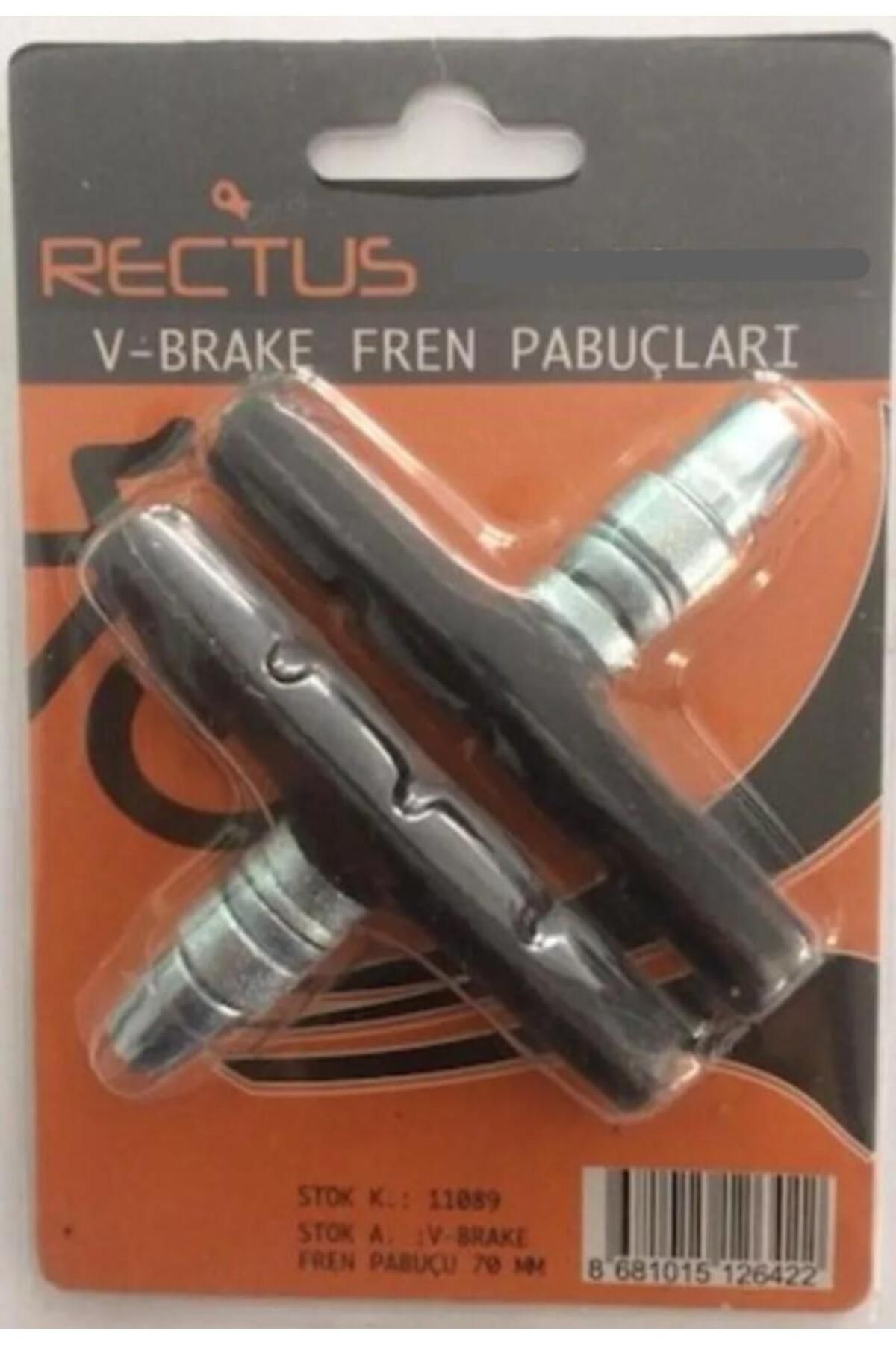 SARİSSA BİSİKLET V-Brake Fren Pabucu 70 mm 1 Takım 2 Adet Sağ Sol Yüksek Performans Fren Papucu