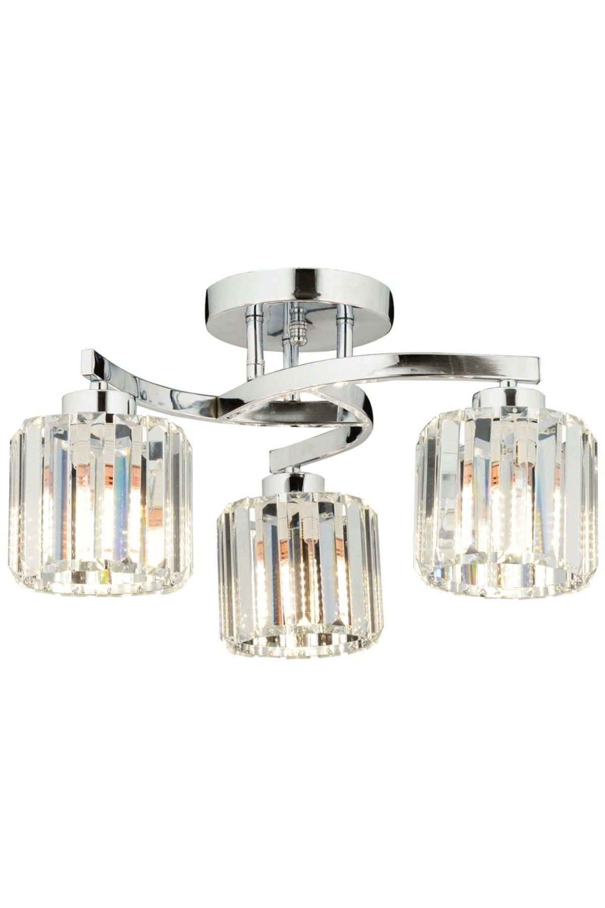 Avonni-İkram Modern Chandelier E27 36W 58cm Metal Chrome Dorbien-Av-65229-3K 1