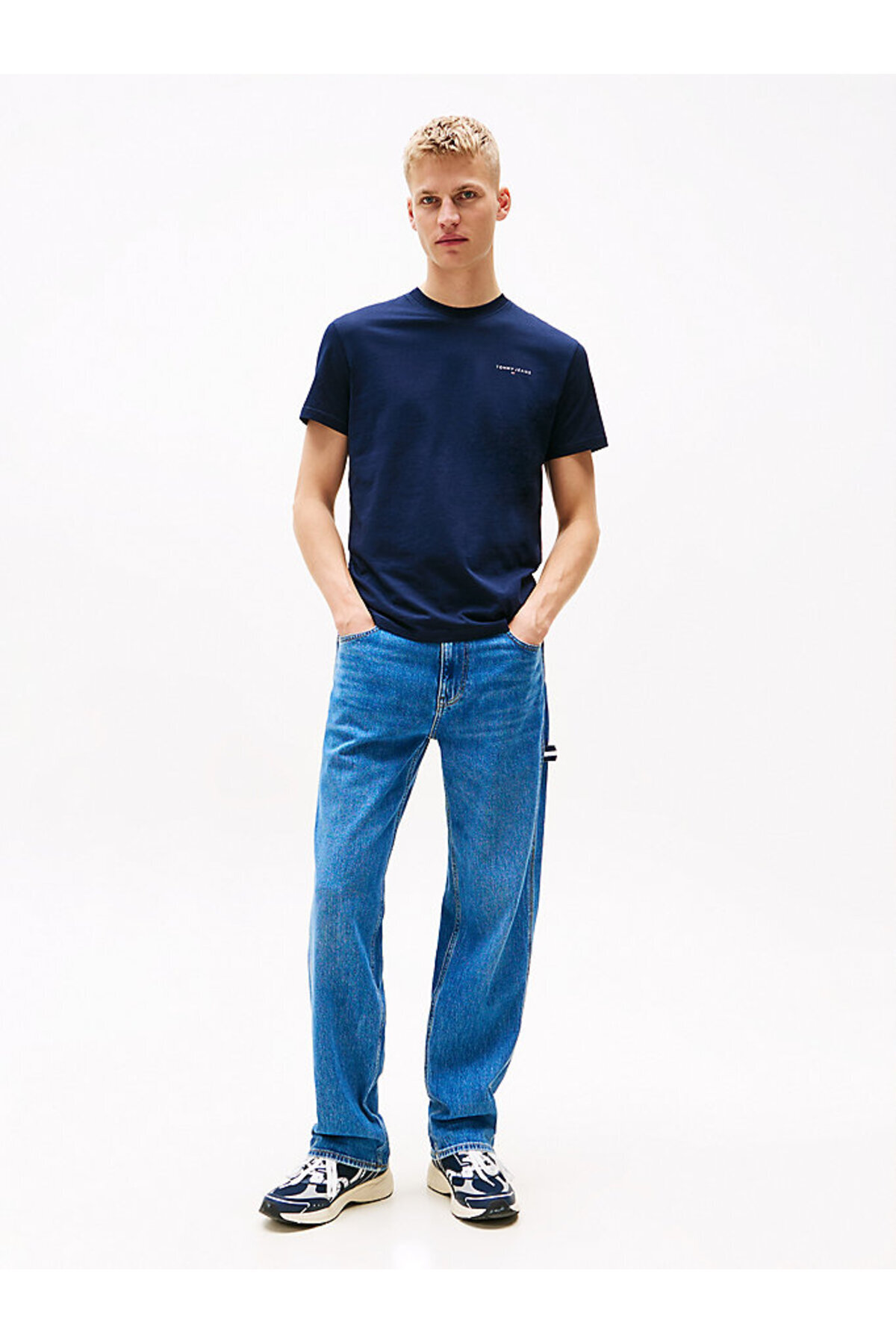 Tommy Hilfiger-Ανδρικό μπλουζάκι Tjm Slim Linear Chest 3