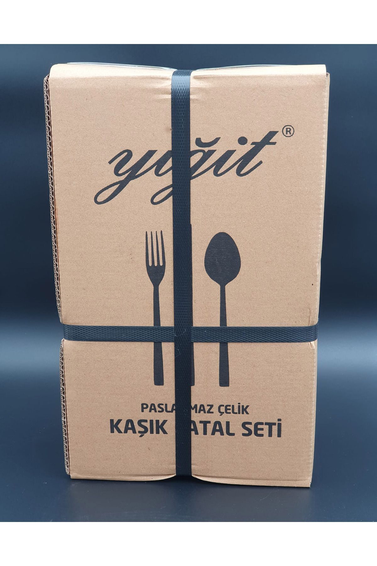 Mhm Collections Zümrüt 72 Parça Paslanmaz Çelik 12 Kişilik Sade Model Kaşık Çatal Bıçak Takımı (BIÇAKLI)